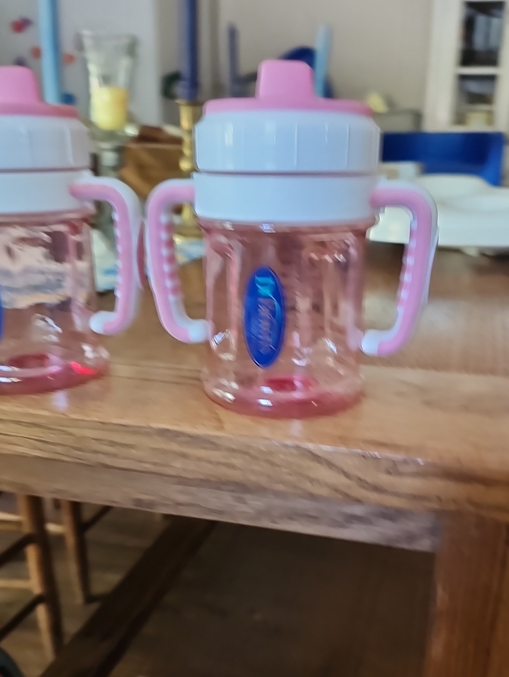 Dr. Brown Baby Sipper Cup with Dual Handles - Pink